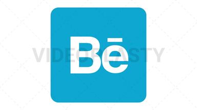 Behance Icon Stock Animation