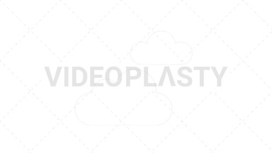 Cloudy Icon Stock Animation