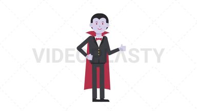 Dracula Approve Stock Animation