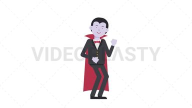 Dracula Dancing Stock Animation