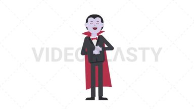 Dracula Laughing Stock Animation