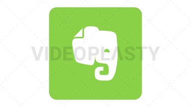 Evernote Icon Stock Animation