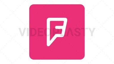 FourSquare Icon Stock Animation