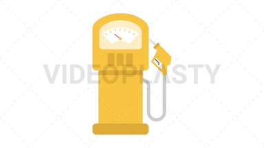 Fuel Icon Stock Animation