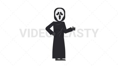 Ghostface Approve Stock Animation