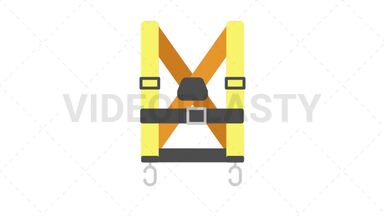 Harness Icon Stock Animation