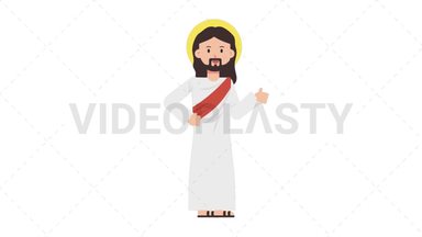 Jesus Approve Stock Animation