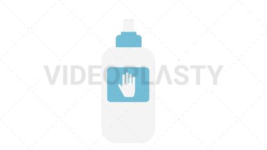 Liquid Soap Stock Animation