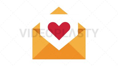 Love Letter Stock Animation