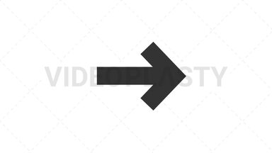 Multiple Arrows Pointing Right 4 Stock Animation