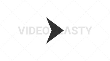 Multiple Arrows Pointing Right Stock Animation