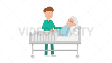 Patient Care Stock Animation