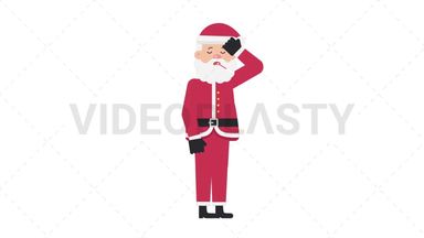 Santa Claus Fever Stock Animation