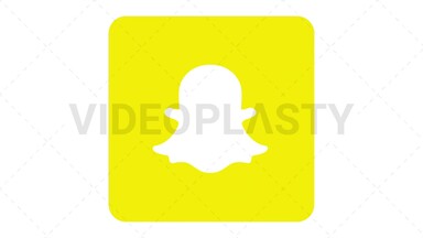Snapchat Icon Stock Animation