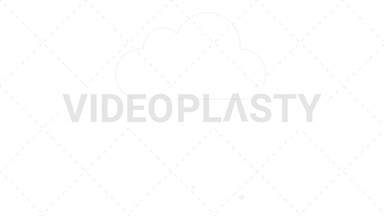 Snowfall Icon Stock Animation