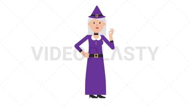 White Witch OK Stock Animation