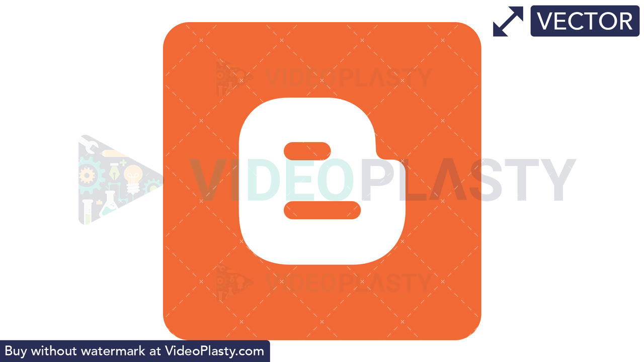 Blogger Icon Vector Clipart