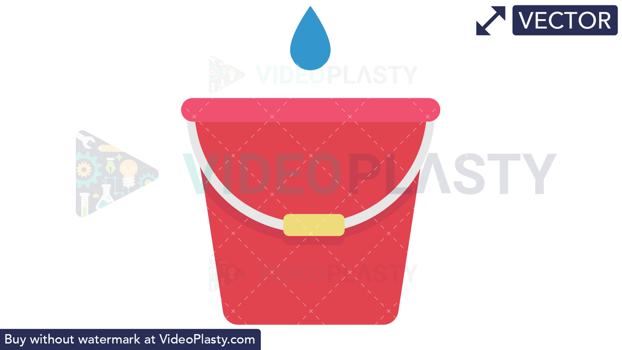 Bucket Icon Vector Clipart