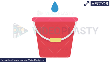 Bucket Icon Vector Clipart