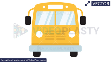 Bus Icon Vector Clipart