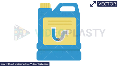 Drain Declogger Icon Vector Clipart