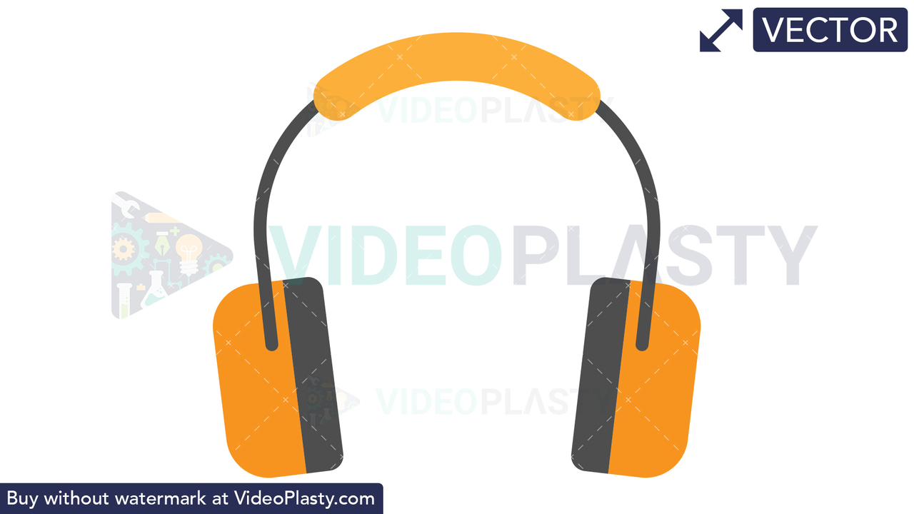 Ear Protection Icon Vector Clipart