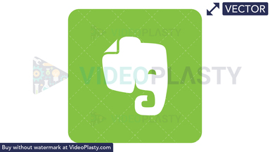 Evernote Icon Vector Clipart