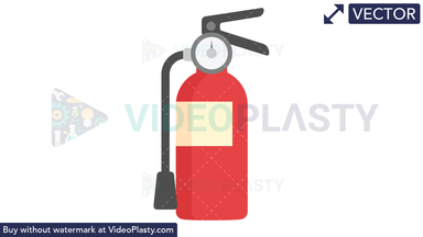 Fire Extinguisher Icon Vector Clipart