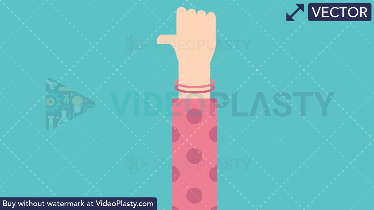 Hand Gesture: Like Vector Clipart