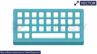Keyboard Icon Vector Clipart