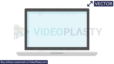 Laptop Icon Vector Clipart