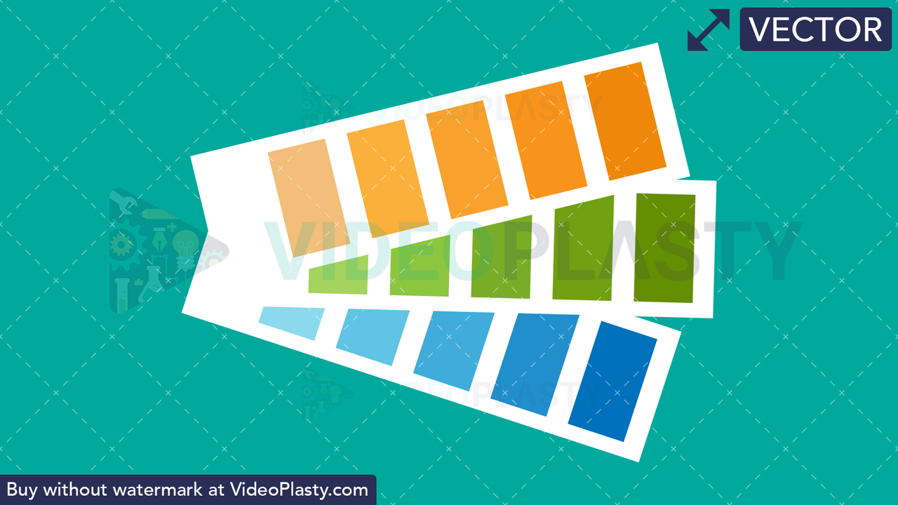 Pantone Flat Icon Vector Clipart