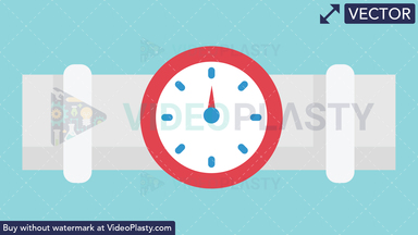 Pipe Meter Icon Vector Clipart