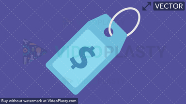 Price Tag Flat Icon Vector Clipart