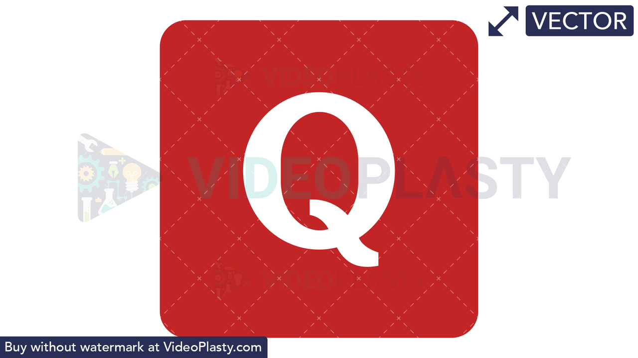 Quora Icon Vector Clipart