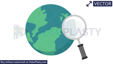 Search the Internet Icon Vector Clipart