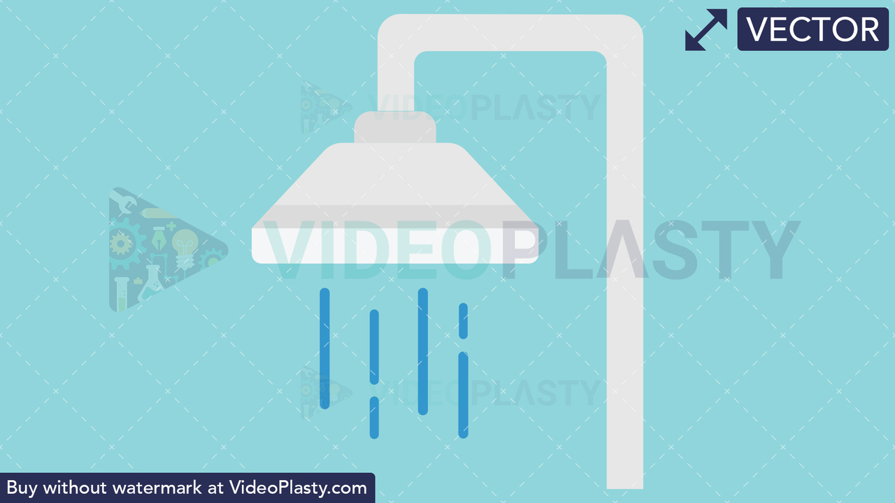 Shower Icon Vector Clipart