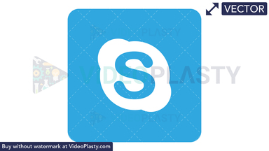 Skype Icon Vector Clipart