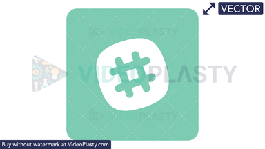 Slack Icon Vector Clipart