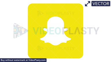 Snapchat Icon Vector Clipart