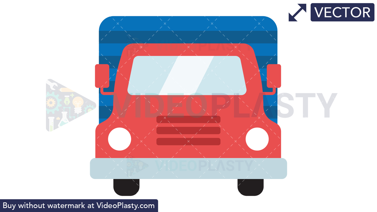 Truck Icon Vector Clipart
