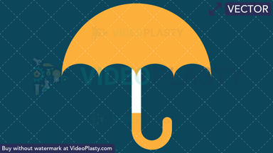 Umbrella Icon Vector Clipart