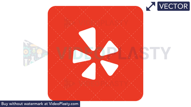 Yelp Icon Vector Clipart